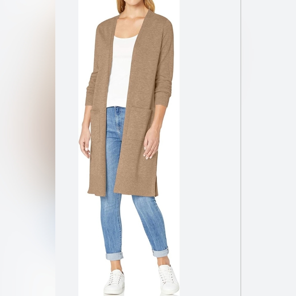 GAP Women's Brown Long Cardigan